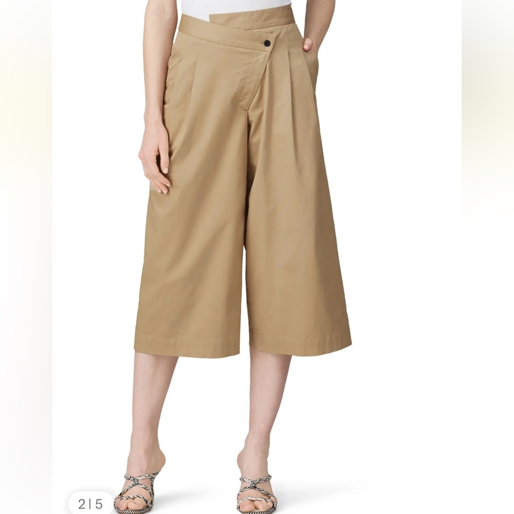 MONSE Pleated Front Culottes